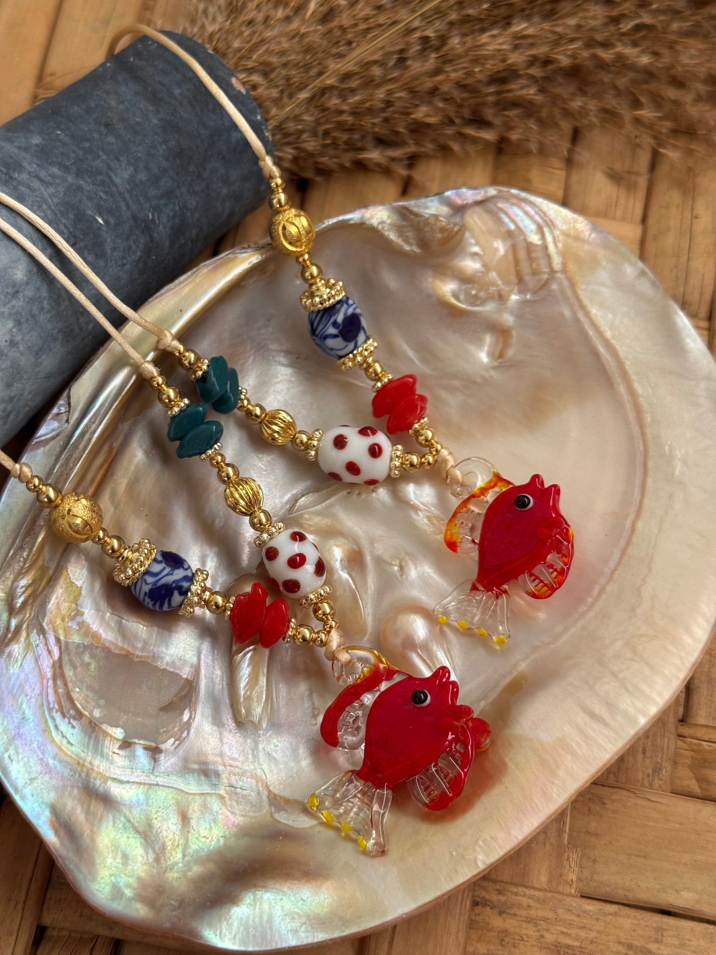 Tropico fish necklace