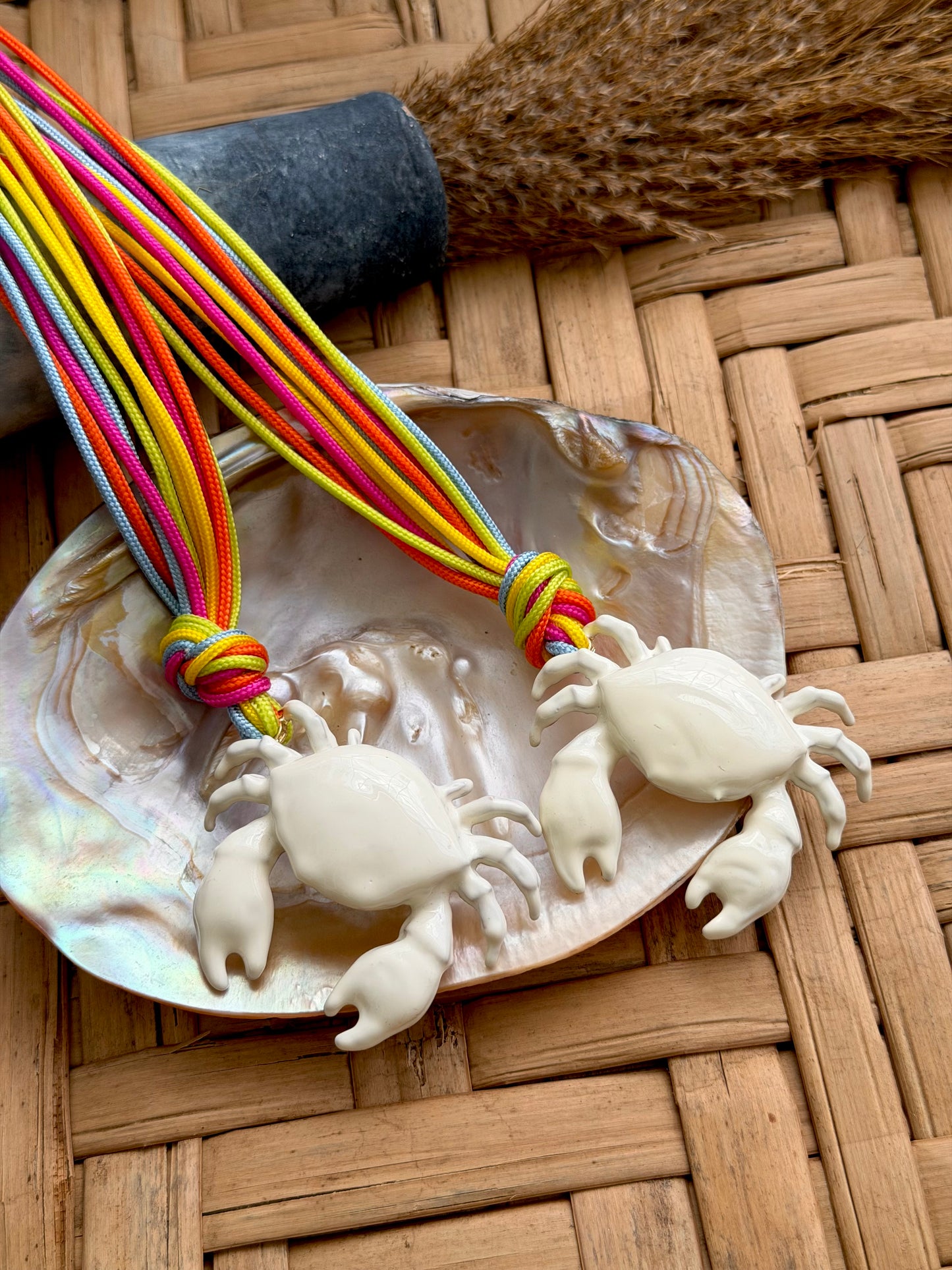 Crab necklace
