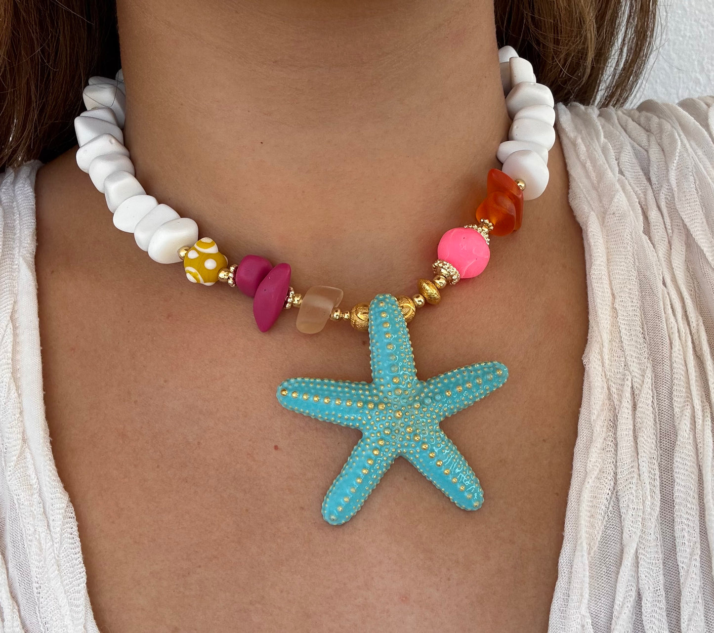 Marea turquesa necklace