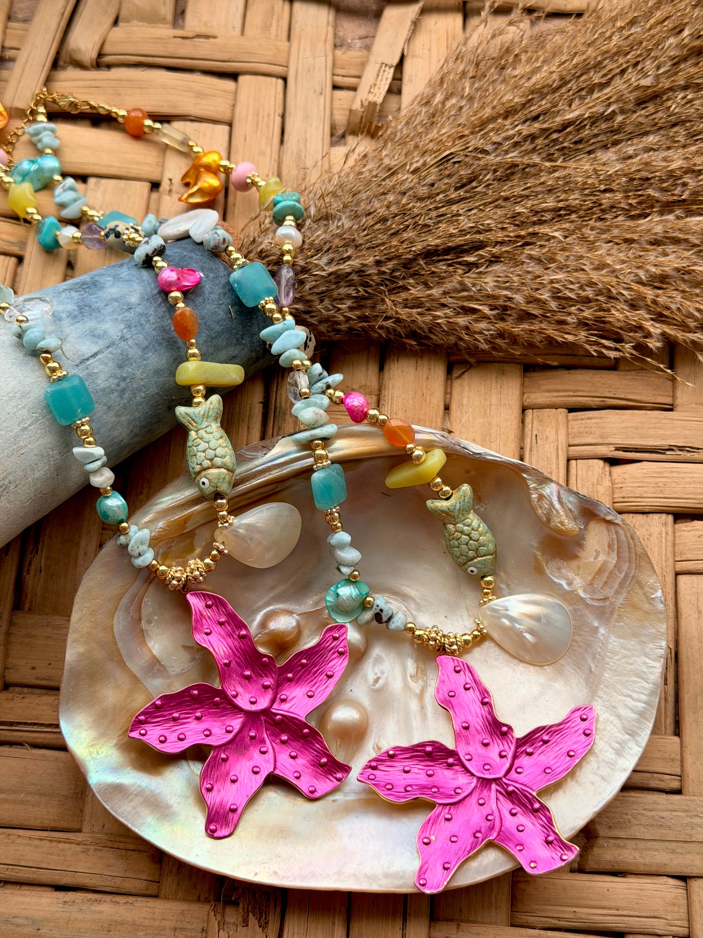 Flor marina necklace