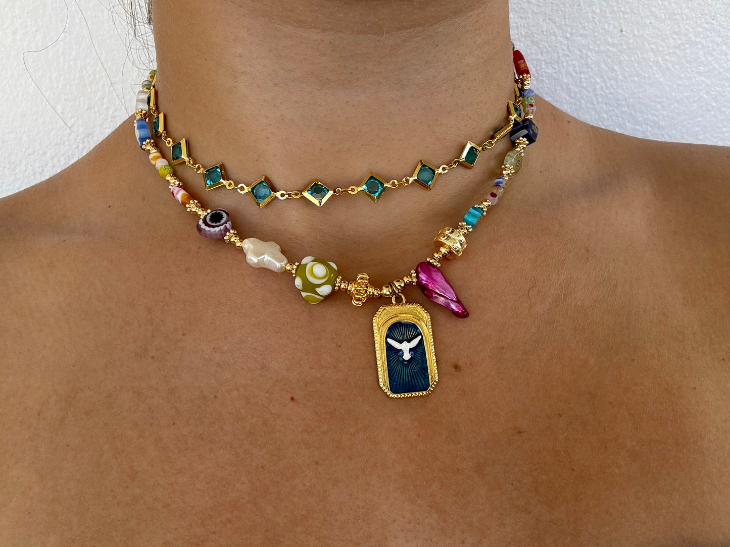 Espíritu Santo necklace