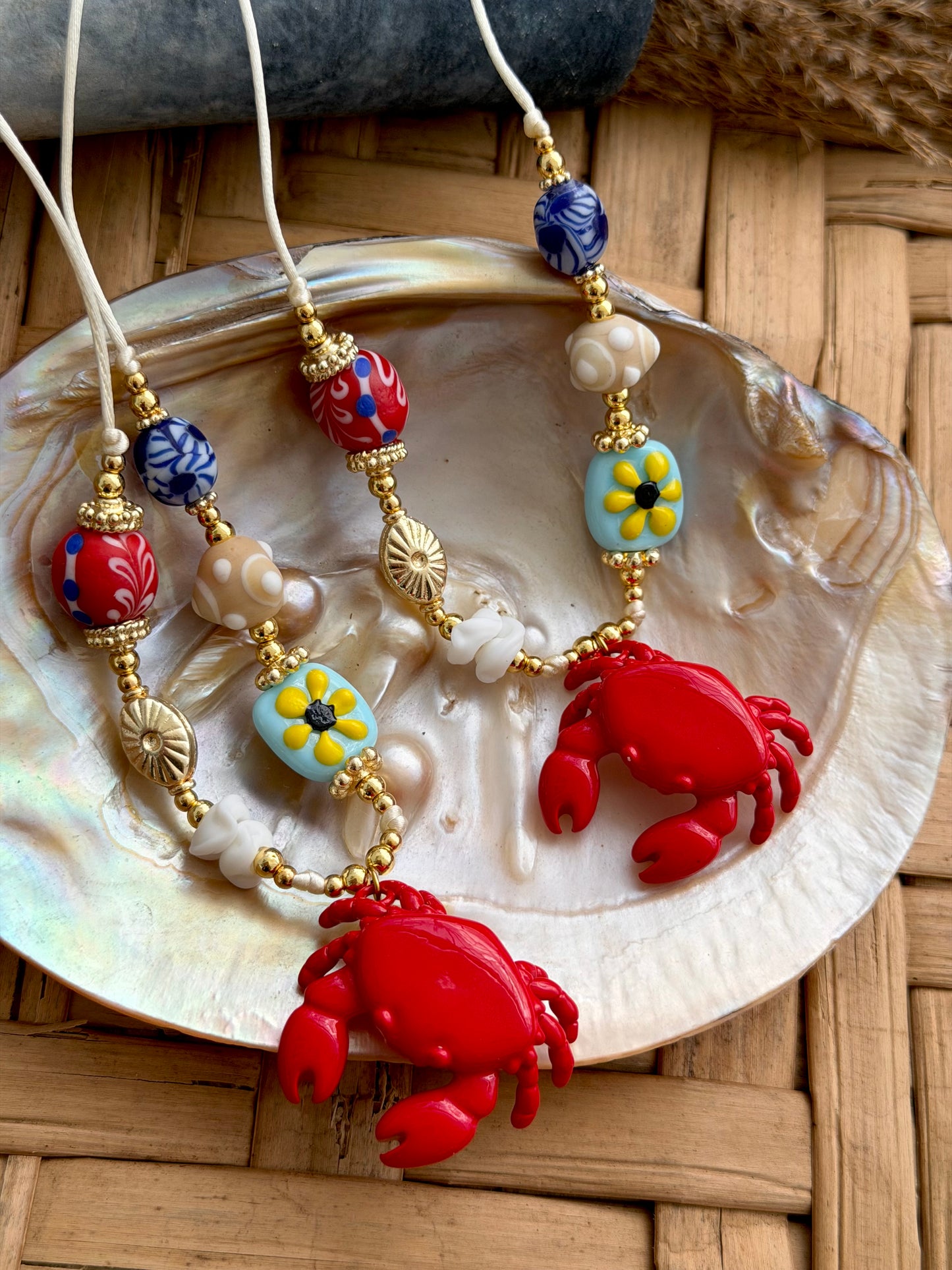 Crabby necklace