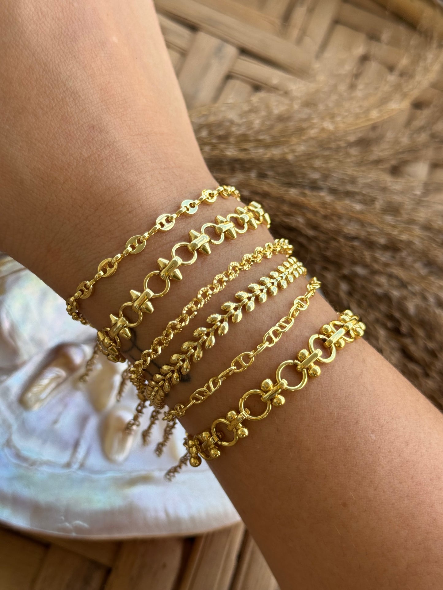 Mariner chain bracelet