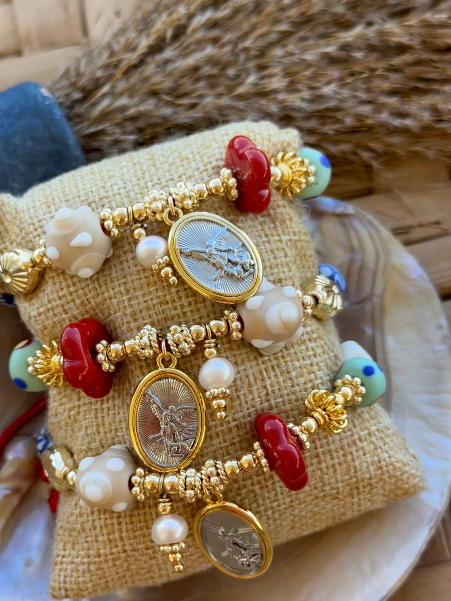 San Miguel Arcángel bracelet