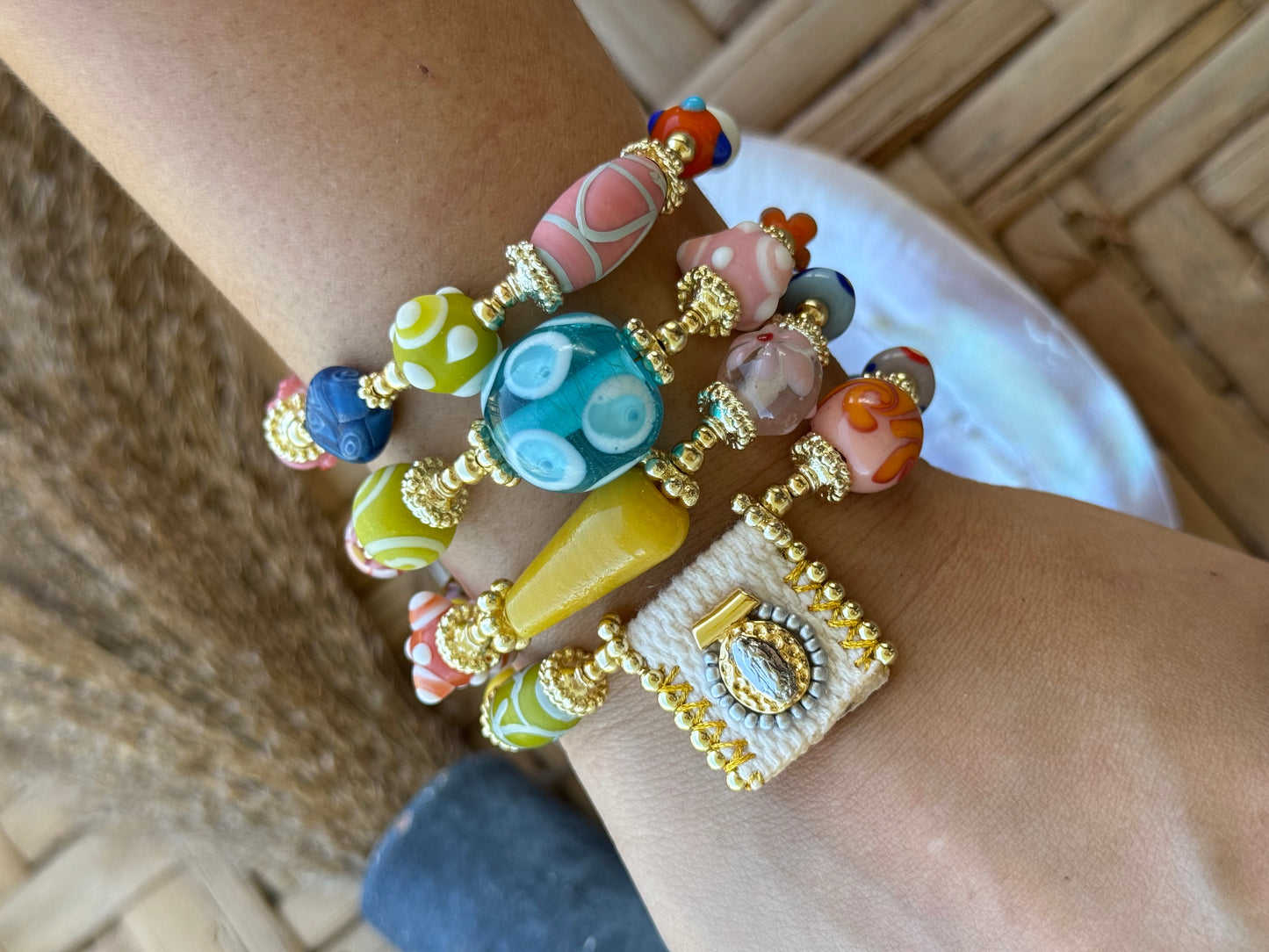 Guadalupe bracelet set