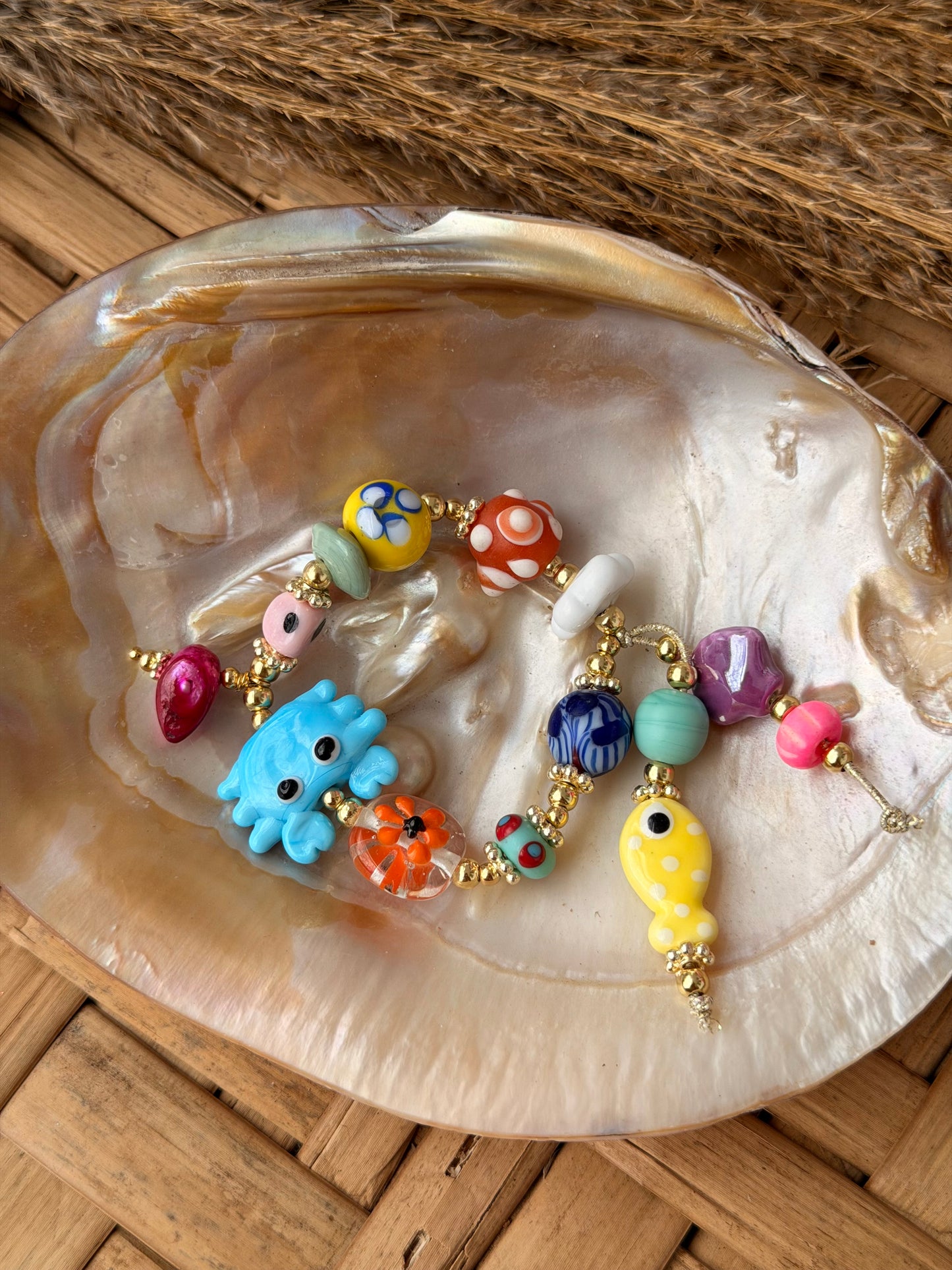 Crabby baby bracelet