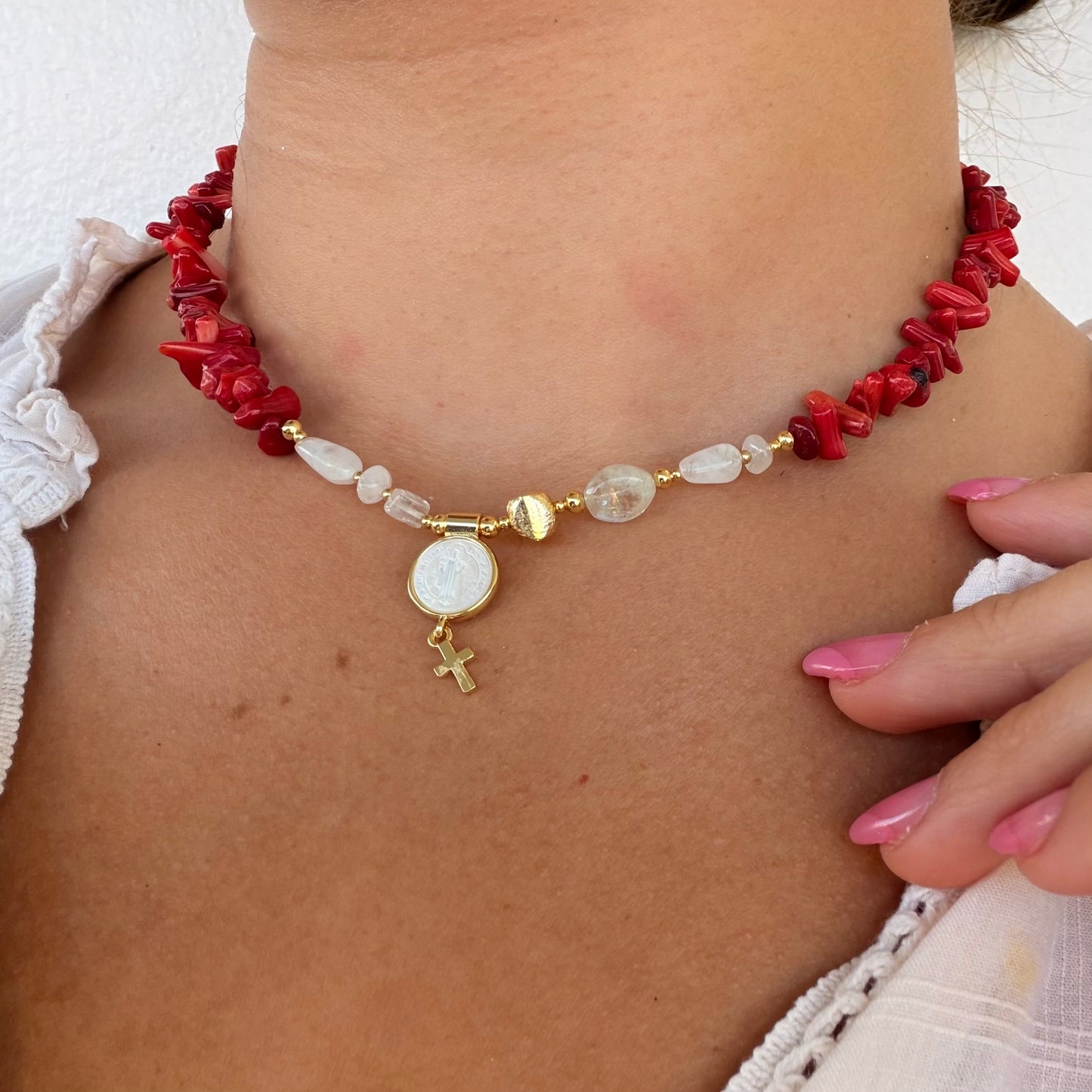 San Benito Coral necklace