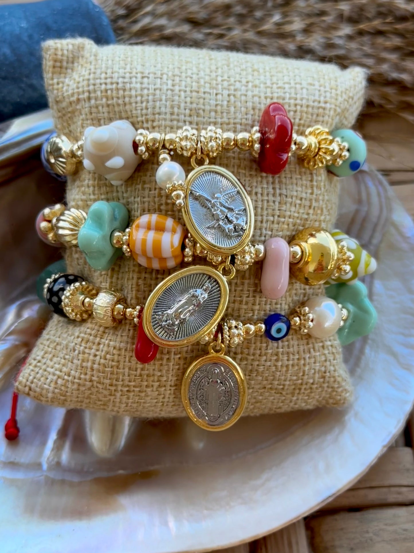 San Miguel Arcángel bracelet