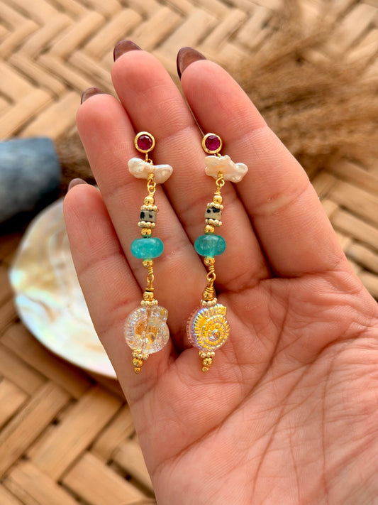 Marea alta earrings