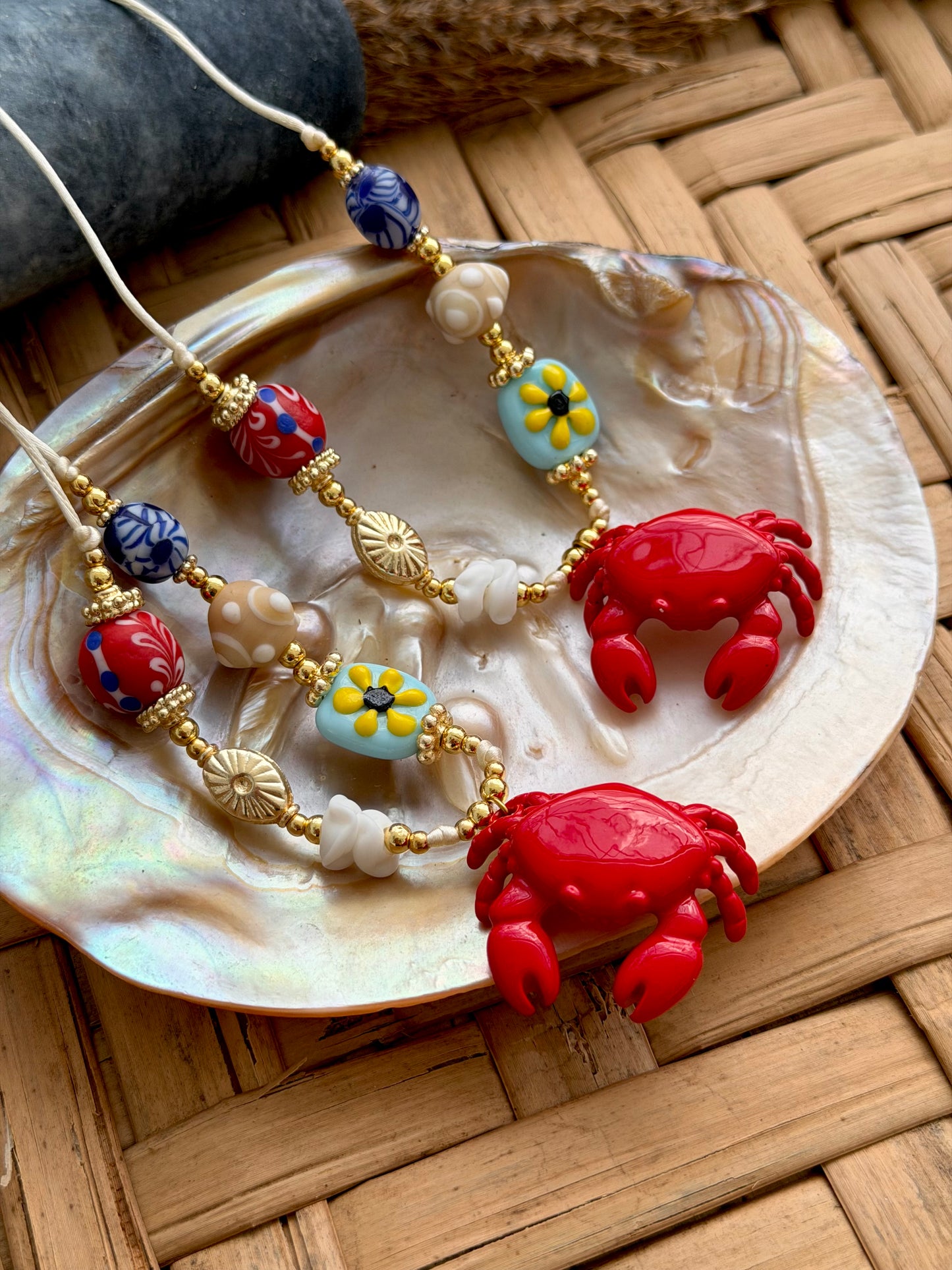 Crabby necklace