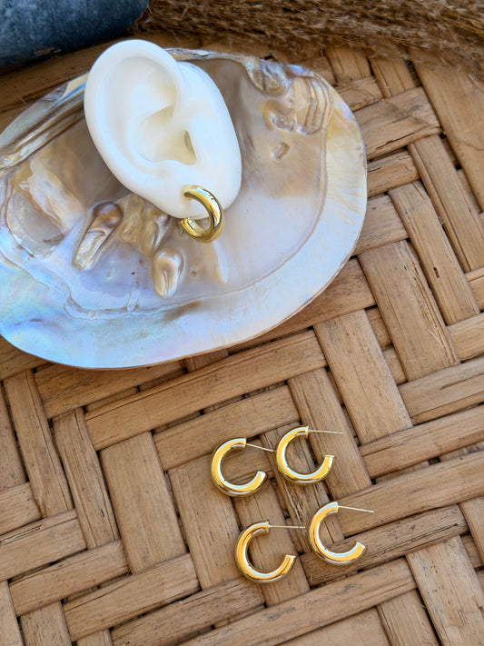 Chunky small hoops