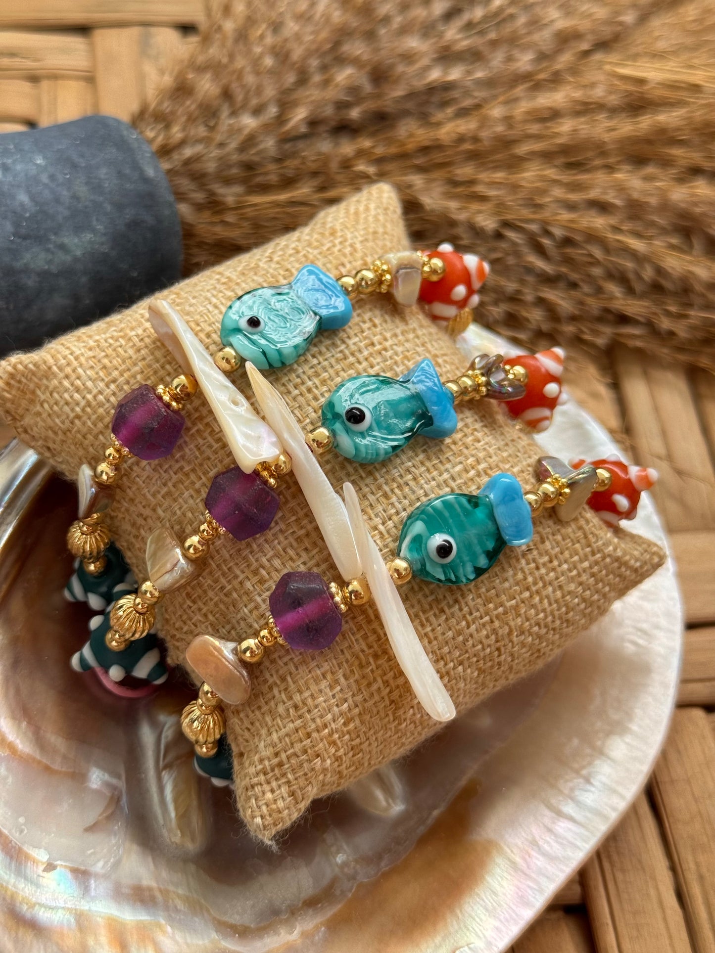 Turquesa fishie bracelet