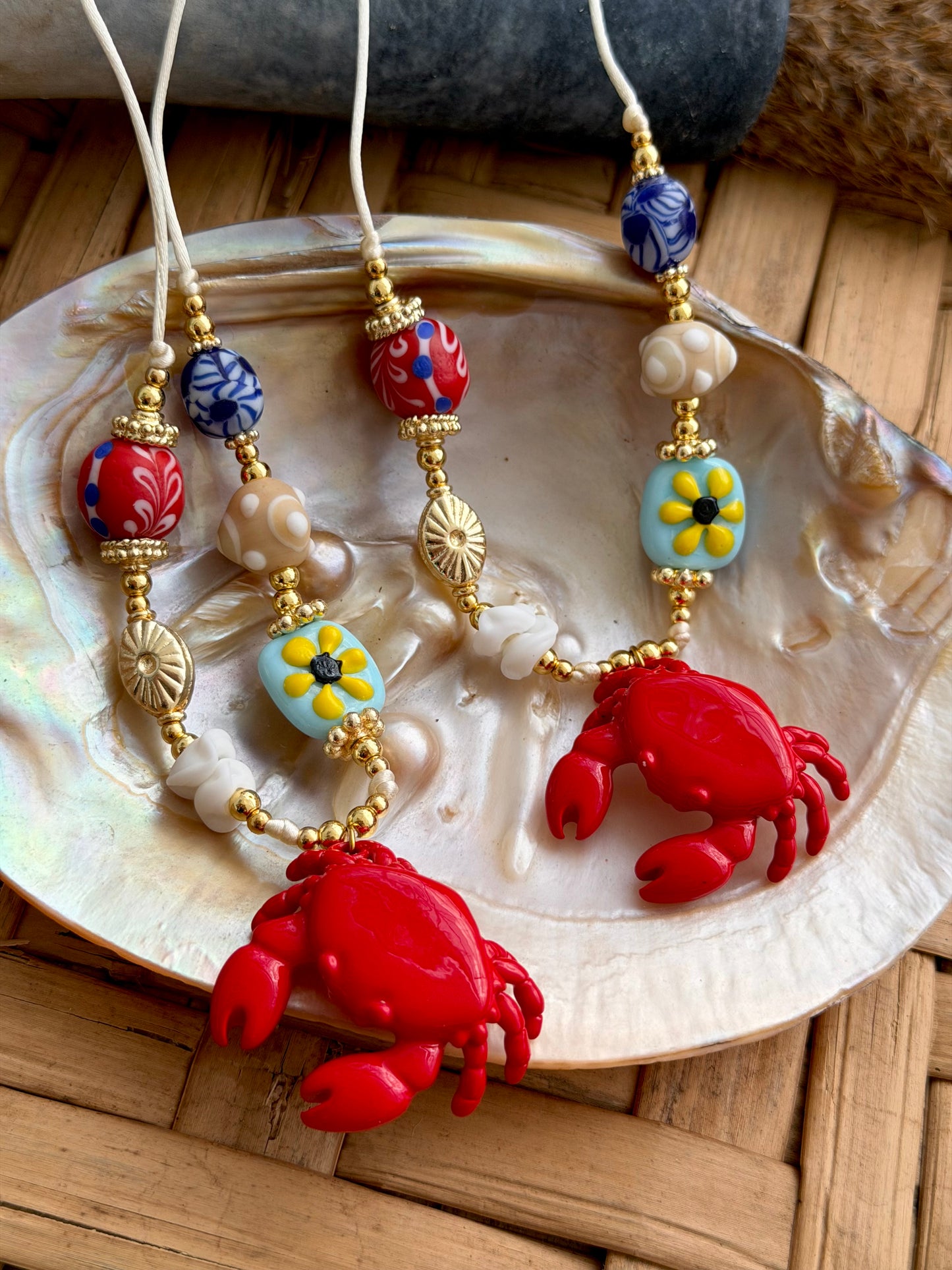 Crabby necklace
