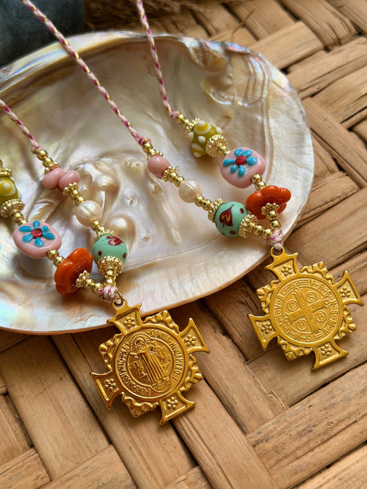 San Benito cord necklace