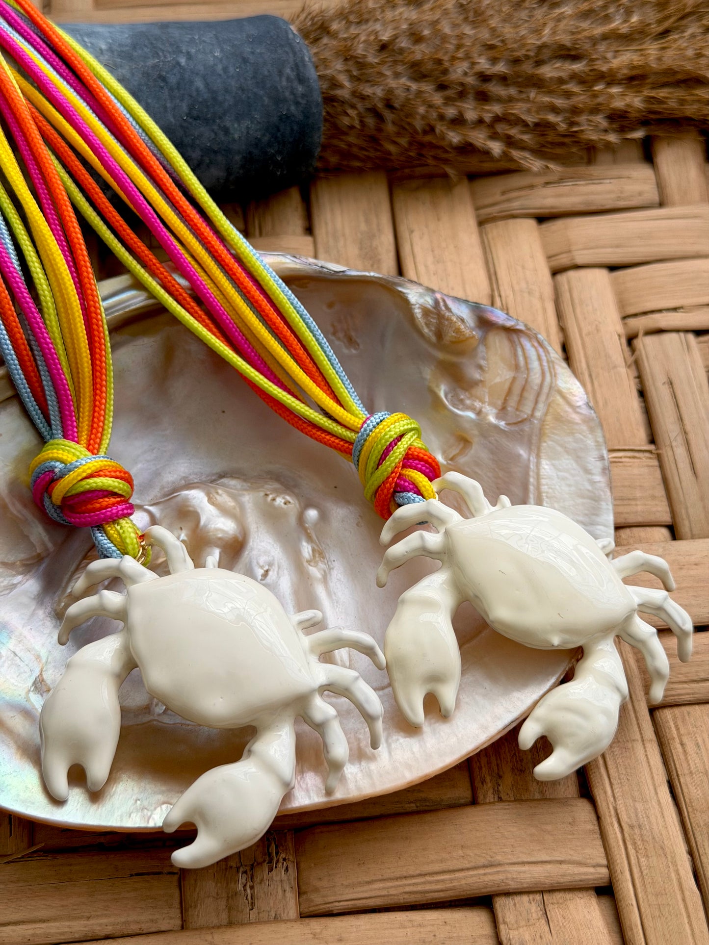 Crab necklace