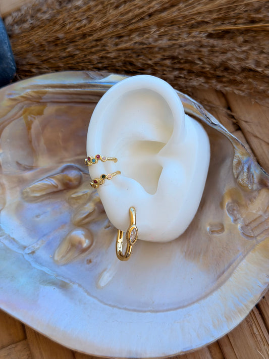 Multicolor earcuff