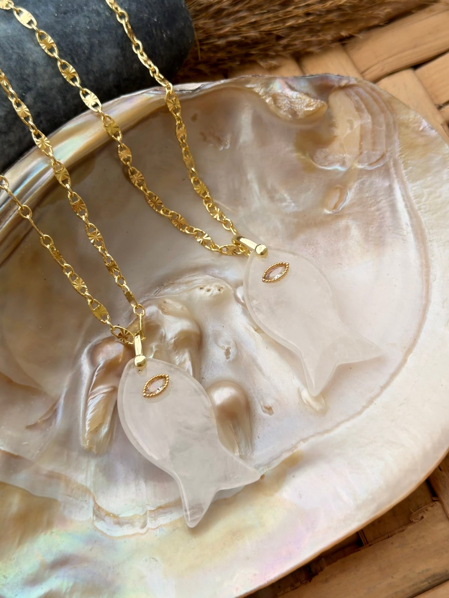 Quartz Fish chain