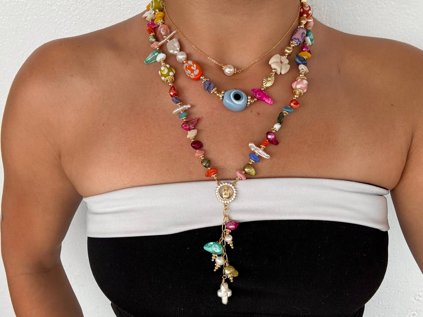 Classic pearl chain