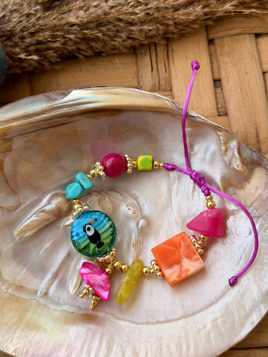 Guacamayo bracelet