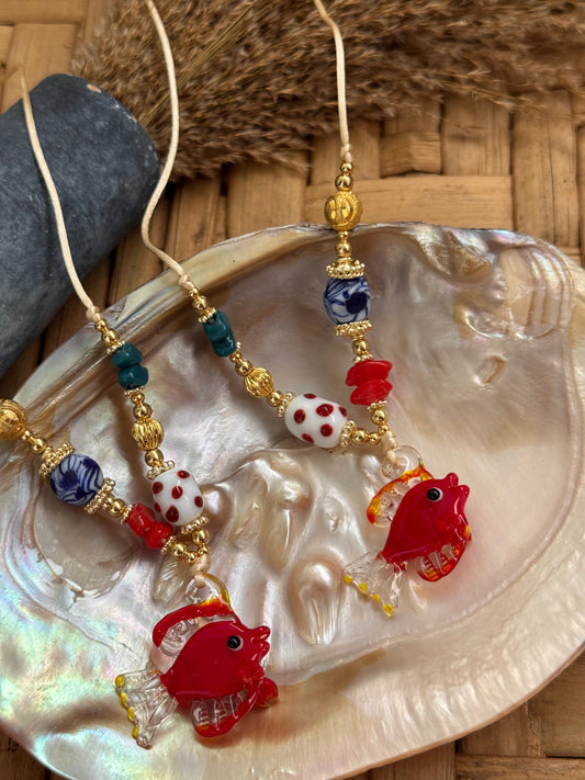 Tropico fish necklace