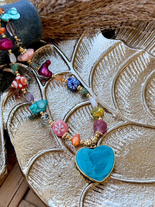 Murano Heart necklace