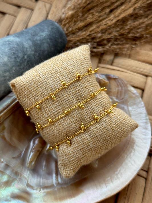 Gypsy chain bracelet