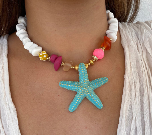 Marea turquesa necklace