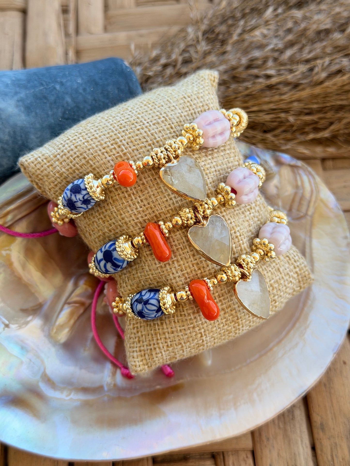 Quartz lover bracelet