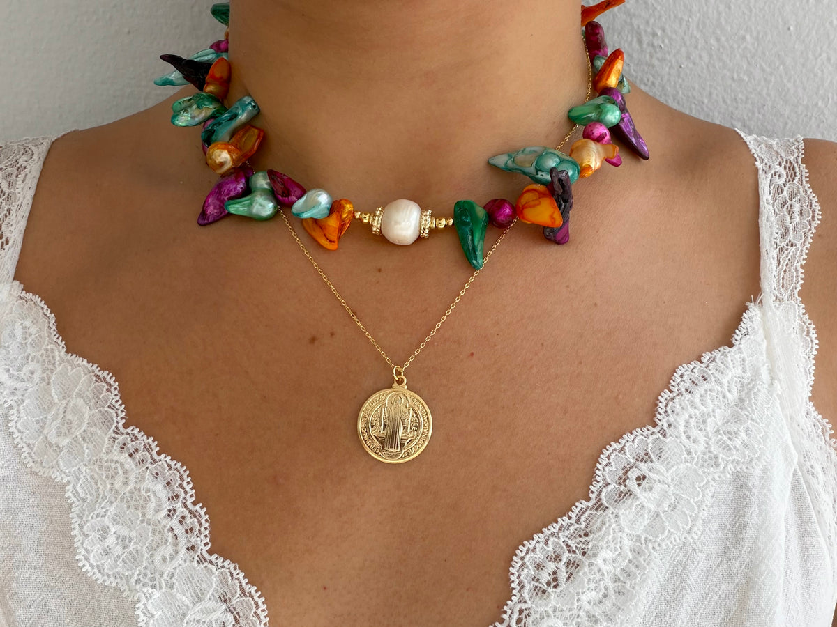 Paula pearl necklace