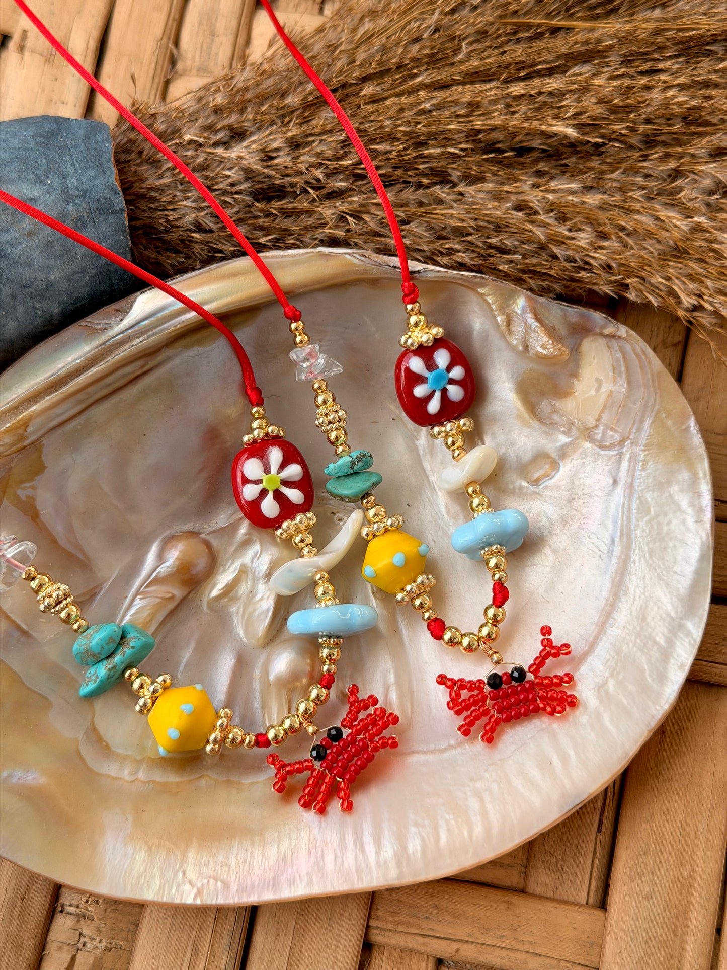 Crabby necklace