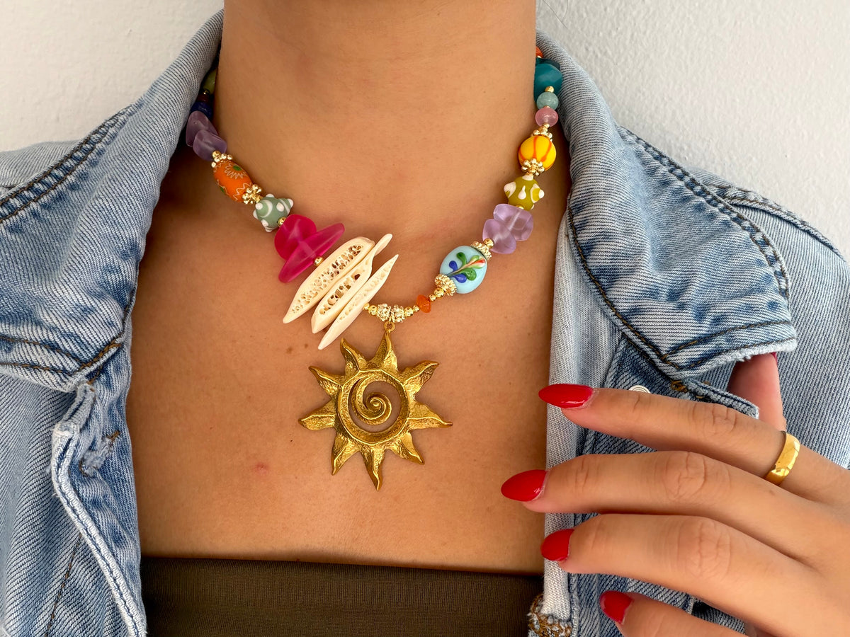 Sunrise necklace