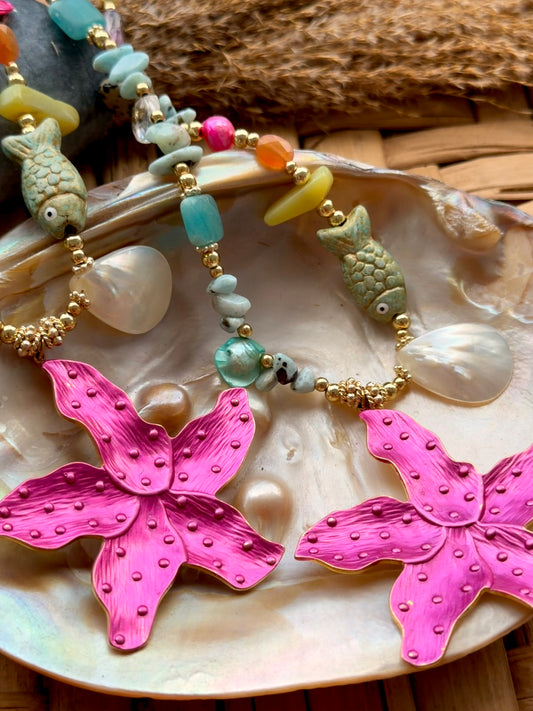 Flor marina necklace