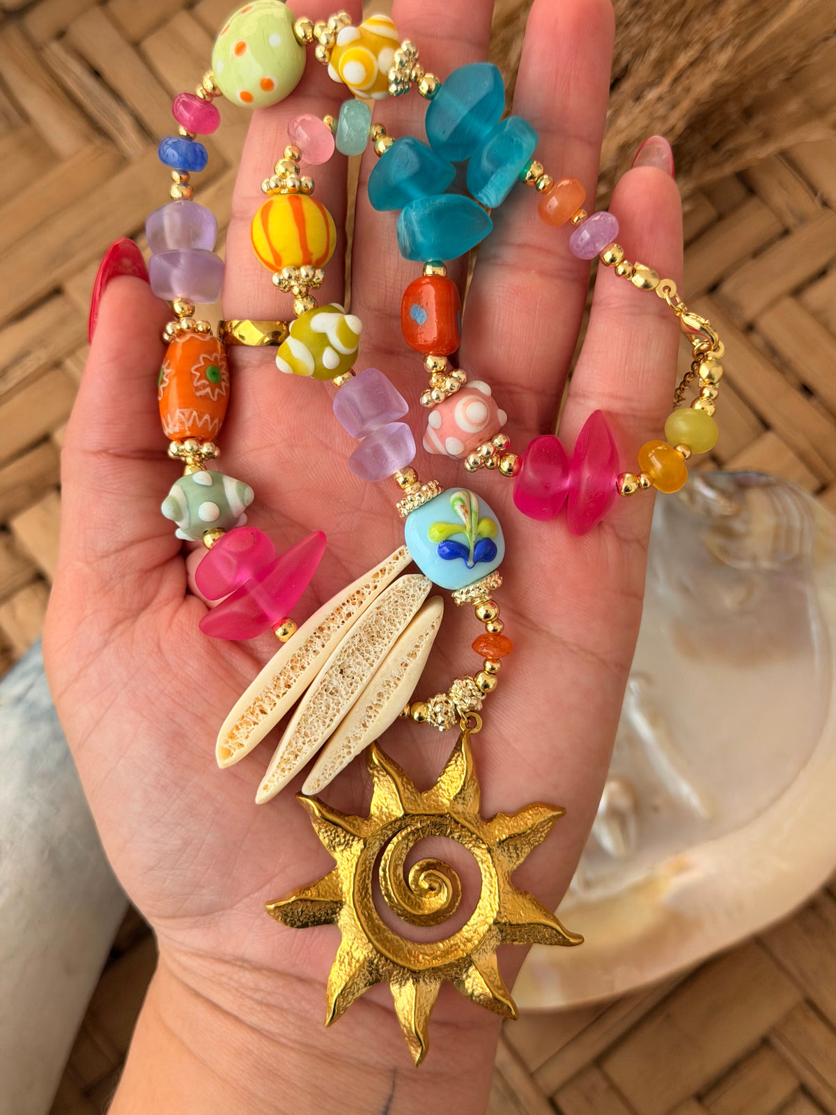 Sunrise necklace