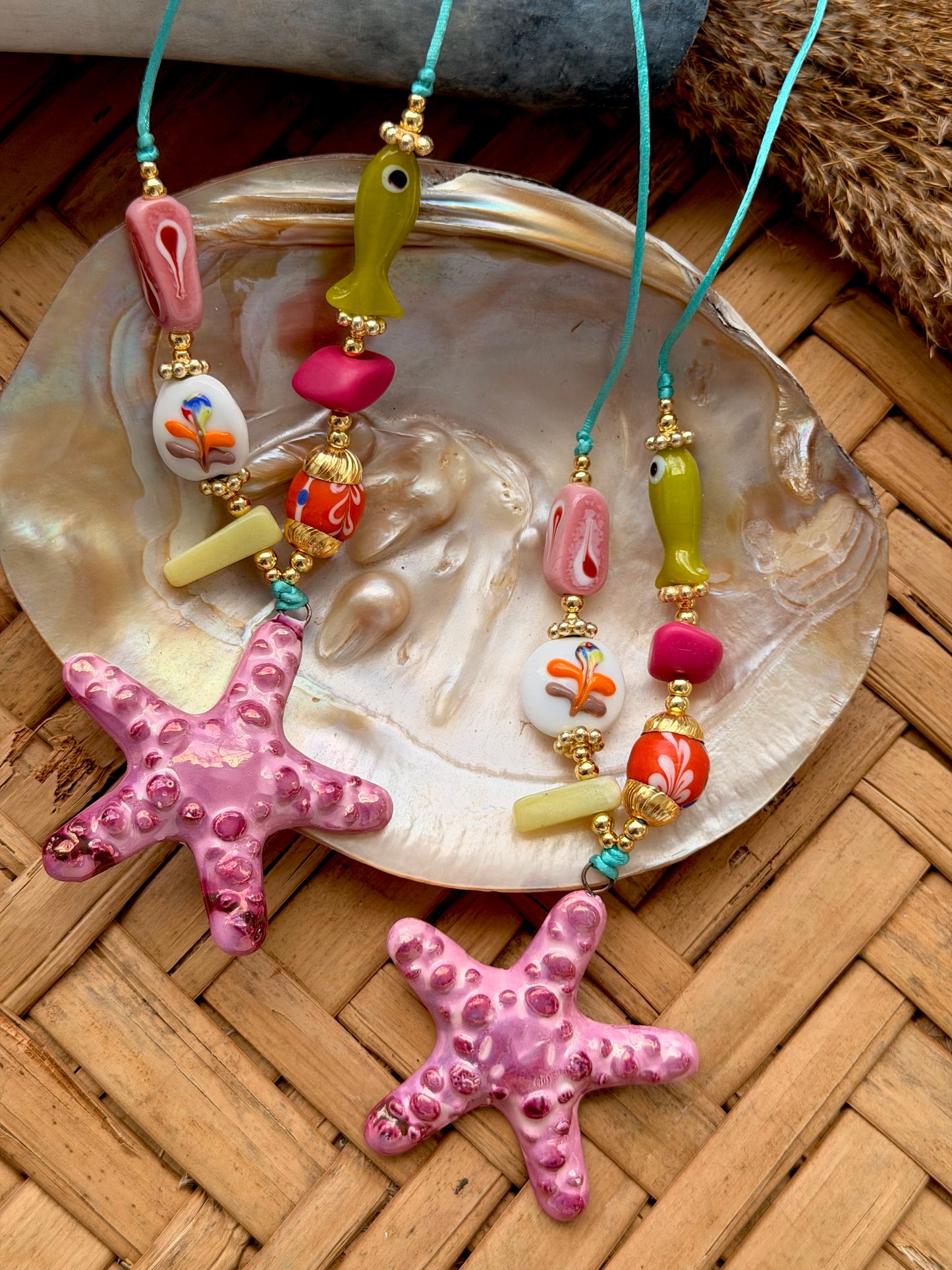 Royal starfish necklace