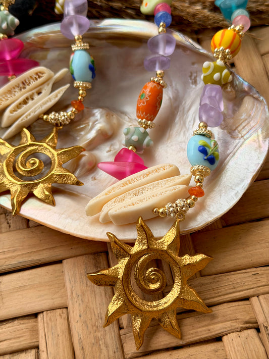 Sunrise necklace