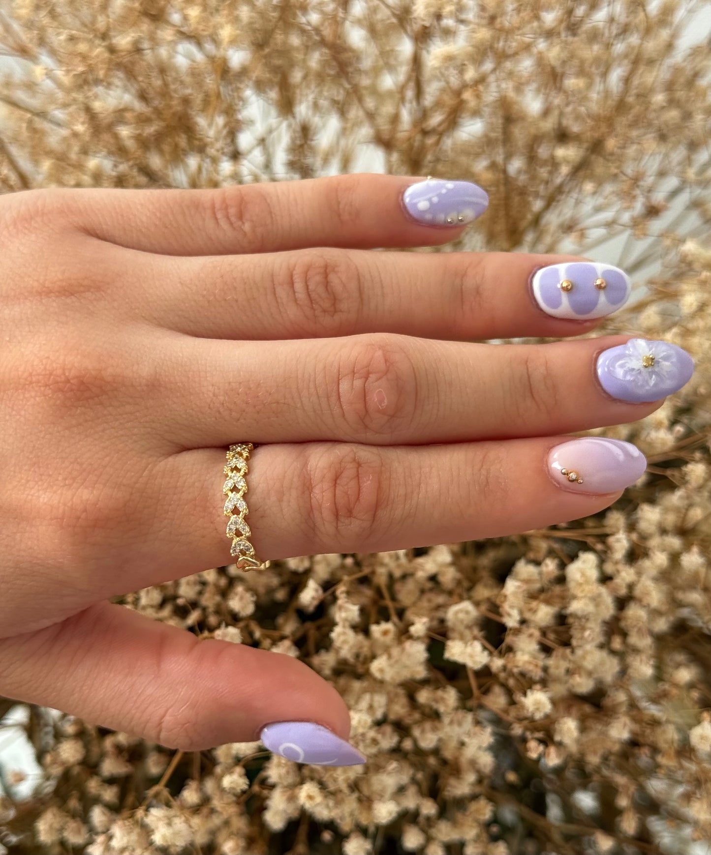 Leaf sparking ring