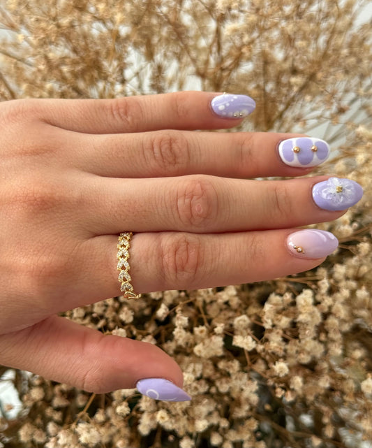 Leaf sparking ring