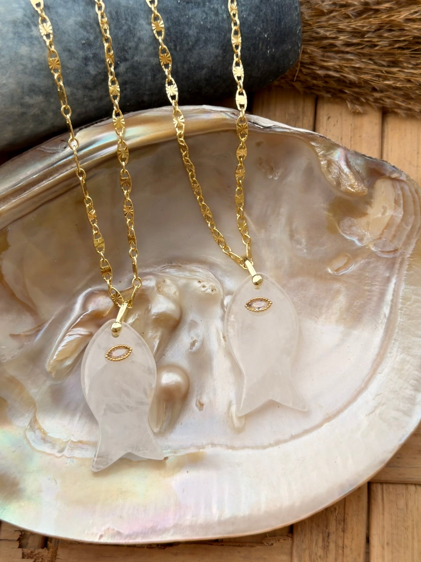 Quartz Fish chain
