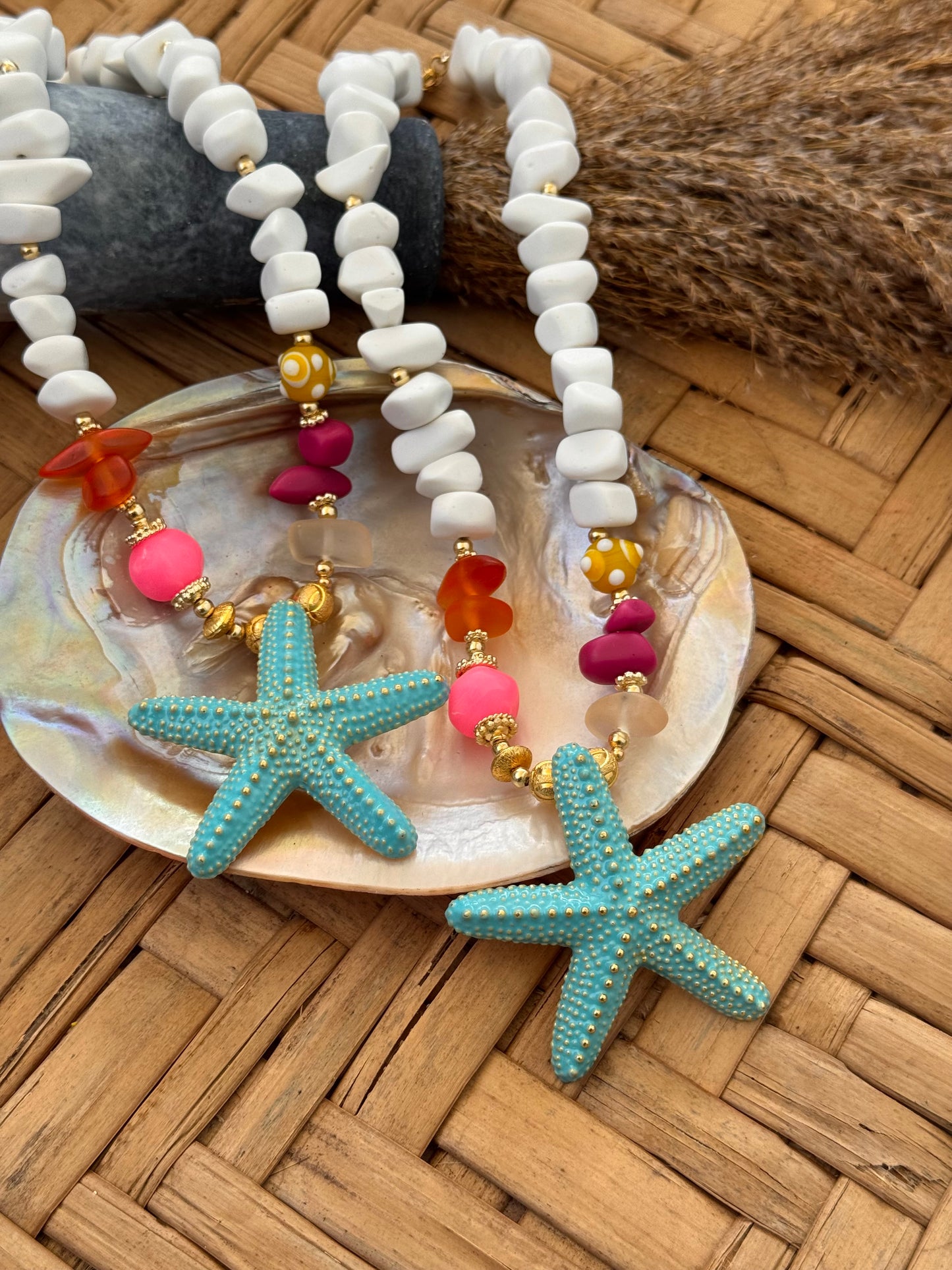 Marea turquesa necklace