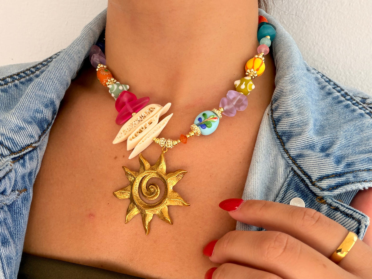 Sunrise necklace