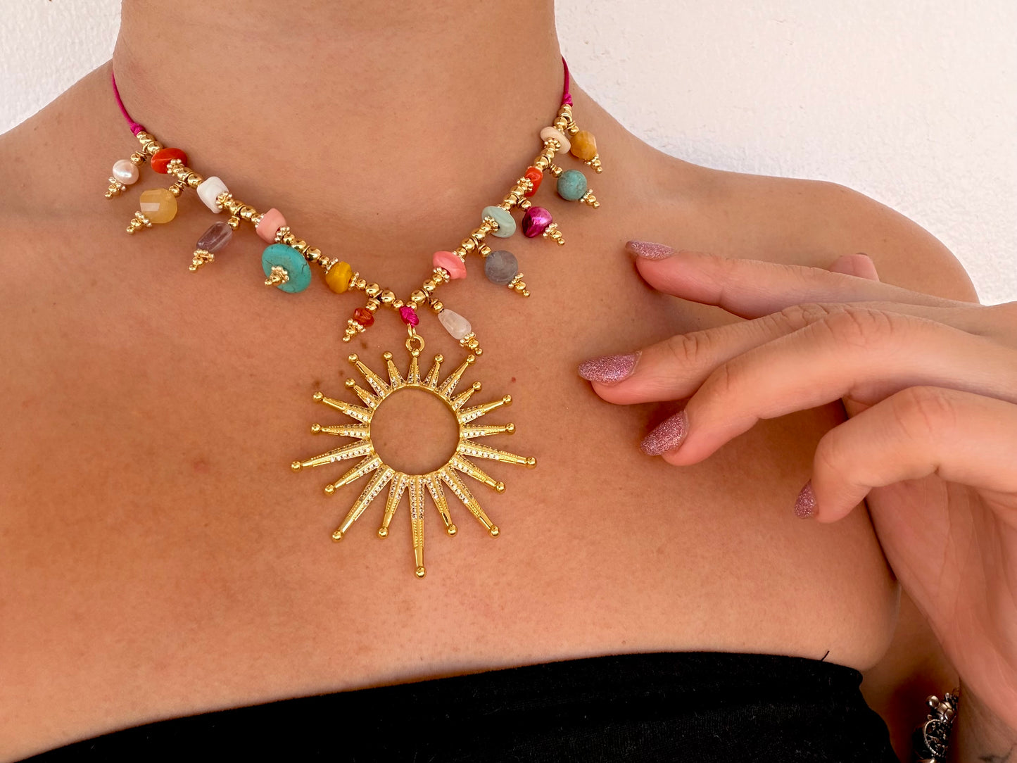Soleado gypsy necklace